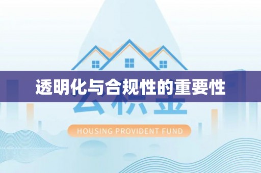 麻城透明化与合规性的重要性