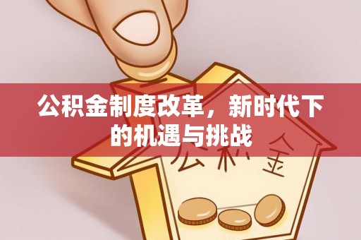 麻城公积金制度改革，新时代下的机遇与挑战